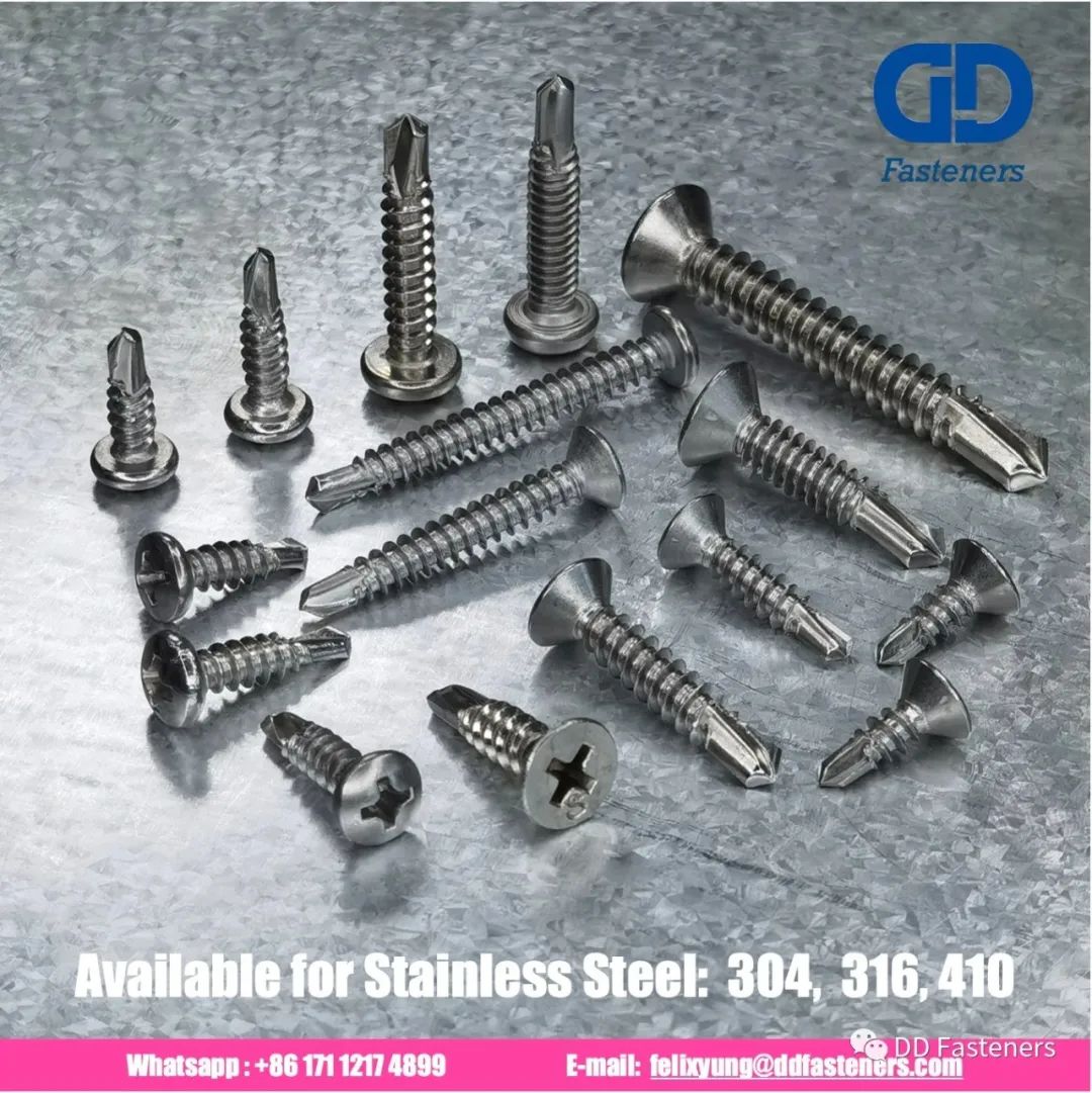 Stainless Steel SS410 Self Drilling Screws (Part-2)
