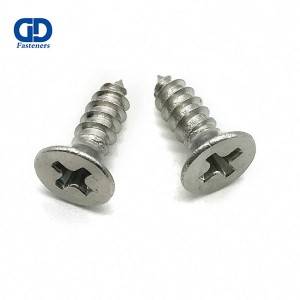 Stainless Steel 410  CSK Head Self-tapping Screw