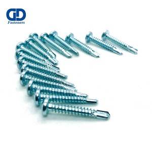 Free sample for Self Drilling Screw With Rubber Washer - Cross pan head self drilling screw, phillips pan head self drilling screw , pan head sds – DD Fasteners