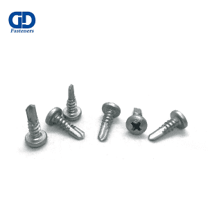 Factory Promotional Philips Drilling Screws - Dacrometed pan head self drilling screw – DD Fasteners