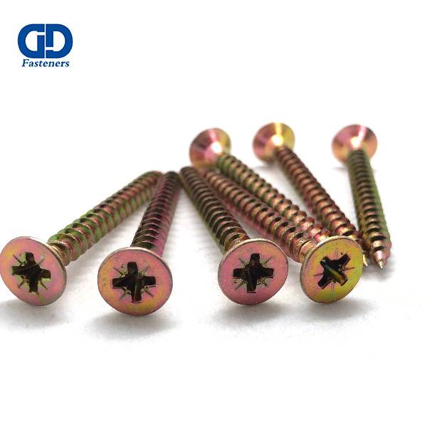 Factory directly Csk Self Drilling Screw - Flat head self tapping screw – DD Fasteners
