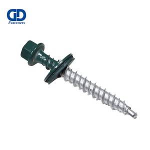 PriceList for Pvc Washer Self Drilling Screw - Hex Color head Self drilling screw, painting head self drilling screw, baking head screw – DD Fasteners