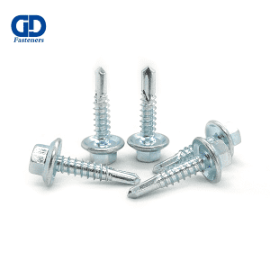 Renewable Design for 410 Stainless Steel Self Drilling Screw - Hex Head Flange Self Drilling Screw – DD Fasteners