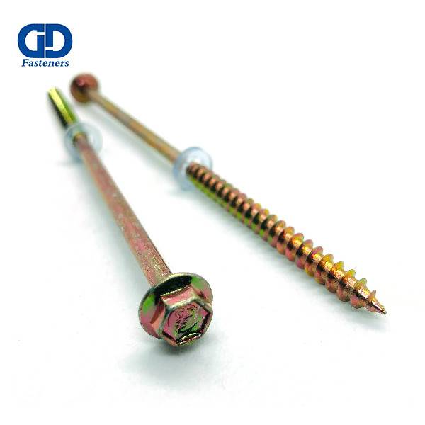 Factory wholesale 25mm Self Drilling Screws - Hex head SDS with high-low thread – DD Fasteners