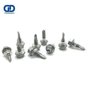 Stainless Steel 410 Hex Washer Head Self-drilling Screw