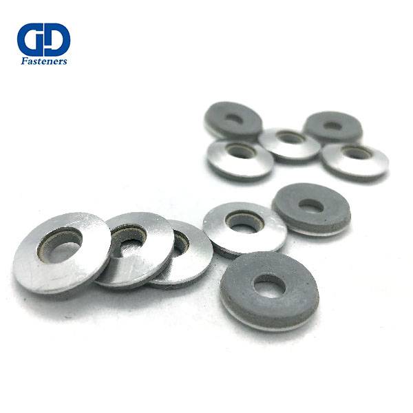 Steel-bonded EPDM gray washers, taiwan washers