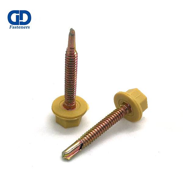 PriceList for Self Drilling Screw China - RAL self drilling screw ,yellow head – DD Fasteners