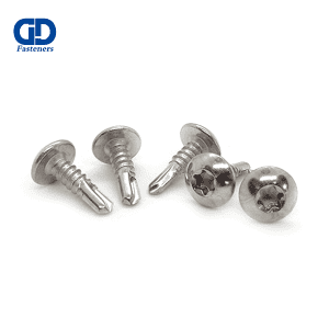 High Quality for Painted Hex Washer Head Self Drilling Screw - Stainless Steel Torx Mushroom Head Self Drilling Screw  – DD Fasteners