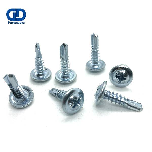 Fast delivery Self Drilling Roofing Screw - Truss head self drilling screw  coarse thread zinc plated – DD Fasteners