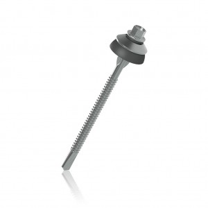 Self Drilling Screw – Hex – With Dome Washer Roofing Screw