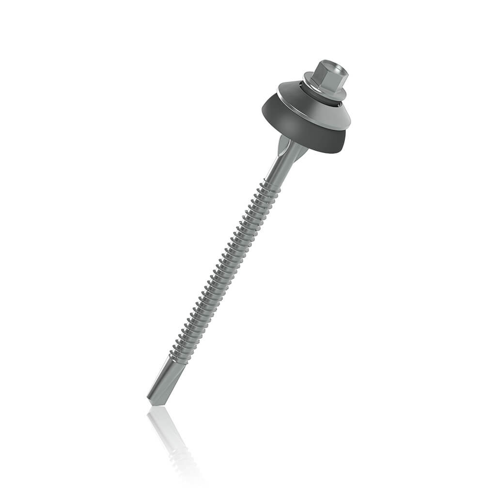 Self Drilling Screw – Hex – With Dome Washer Roofing Screw