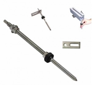 Manufacturer for Wood Screw - SS304 Stainless steel Solar screw A2 A4  with washers and nuts – DD Fasteners