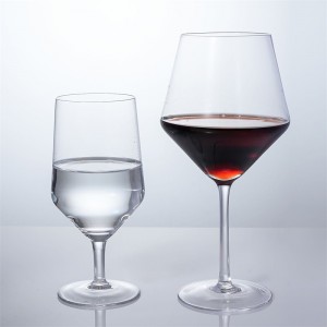 熱い販売透明なワイン グラス カップ シャンパン グラス ゴブレット結婚式ホテル パーティー用