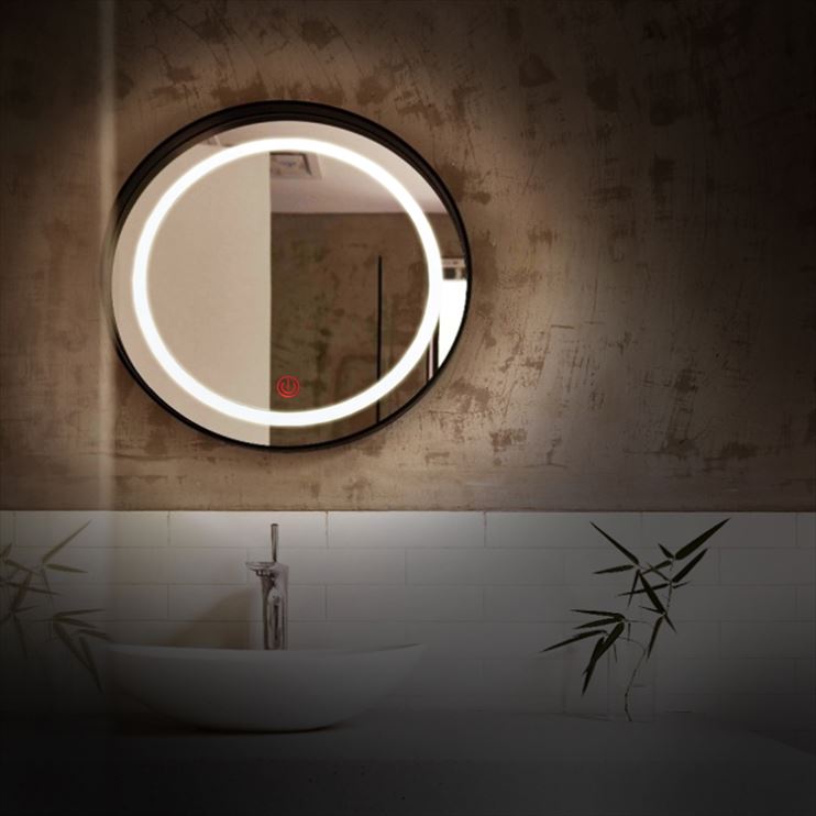 led bathroom Promotion led cabinets smart bathroom mirrors