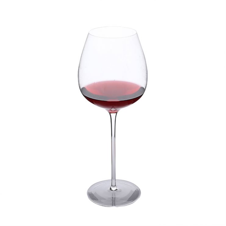wine glass Wholesale luxury floating long stem box oversized special colored wine glasses