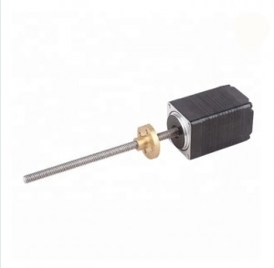 2 phase nema 8 linear stepper motor with lead screw