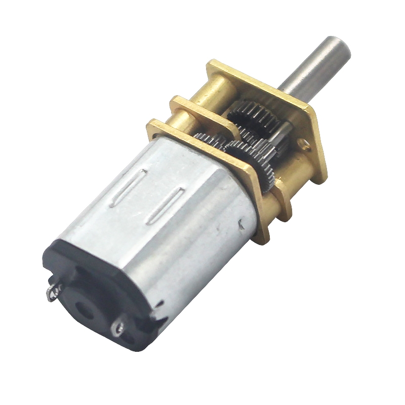 wholesale Dc Motor 1kw –  12MM Diameter 6 Volt Gear Reduction 1 150 70RPM 0.3KGCM Dc Motor For Toy car – Bobet