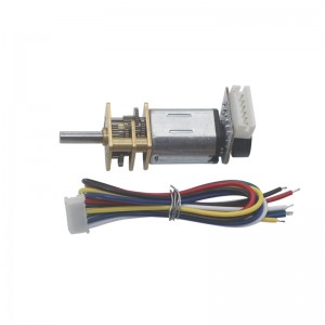 BGM12D20 Extremely low temperature workable DC carbon brush motor for bike lock