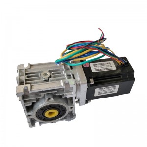 57mm worm gear brushless DC motor with high performance