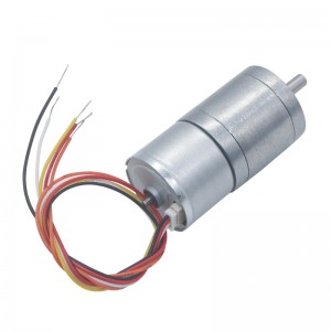Precision spur gear brushless dc motor for Medical equipment BGM25EC2418, Robot & CNC machine , Industrial devices