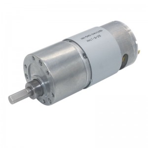 BGM37D555 high performance DC brushed motor with Offset Spur gearbox