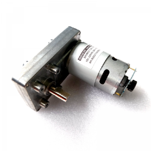 Reversible Brush DC gear motor with 6v 12v 24v for automatic TV rack and money counter