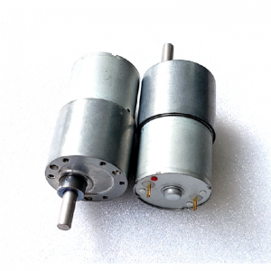manufacturer DC brushed 12V motor with precision offset shaft gear for Medical equipment, Robots