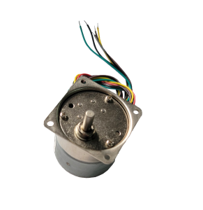 0.4A phase current 42mm stepper motor with gear box , 8kg.cm holding torque