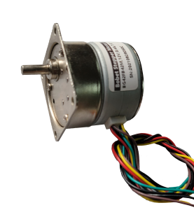 Nema 17 nominal voltage of 12v PM stepper motor with 1:30 gear reduction
