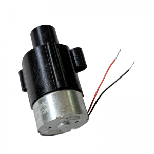Low noise Gear dc motor with flexible output shaft