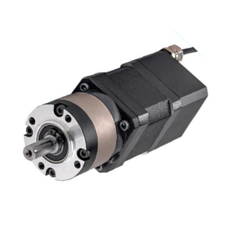 wholesale Threaded Shaft Motor –  Input 3000rpm planetary reducer dc 24v motor 100w, gearbox with 24v dc servo motor – Bobet