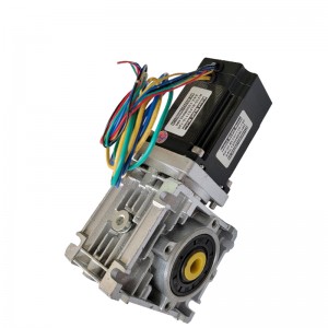 57mm worm gear brushless DC motor with high performance