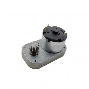 6W Brush DC motor with Metal gear and flat structure for medical machines and vacuum cleaners