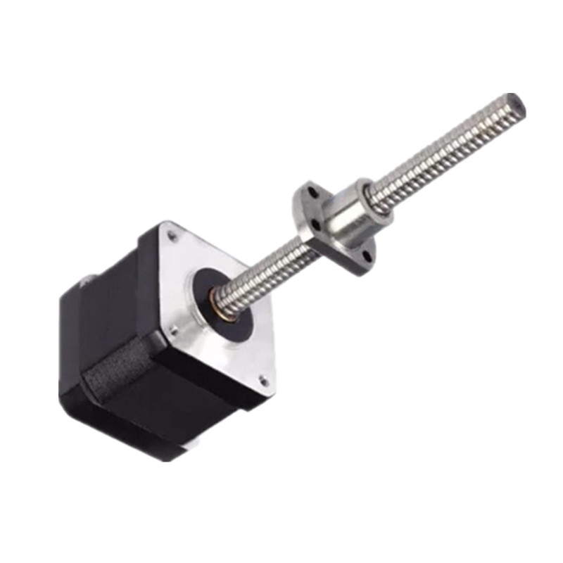 Dc Motor For Agv Supplier –  Micro Nema 17 ball screw linear stepper motor – Bobet