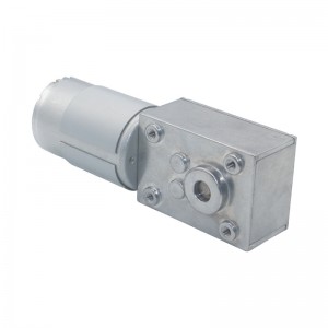 W28D555 brushless dc motor with Self lock worm gear and encoder optional