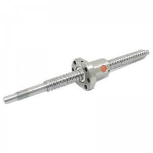 Factory direct sales rolled ball screw 3000mm +SFU2510 25mm diameter with lead 10mm ball screw with servo motor