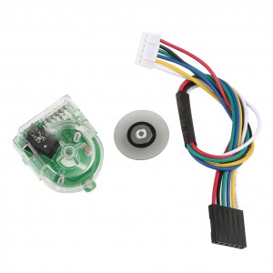 12 VDC Brush Motor with Encoder 0.5A No Load Current 12±12% rpm No Load Speed