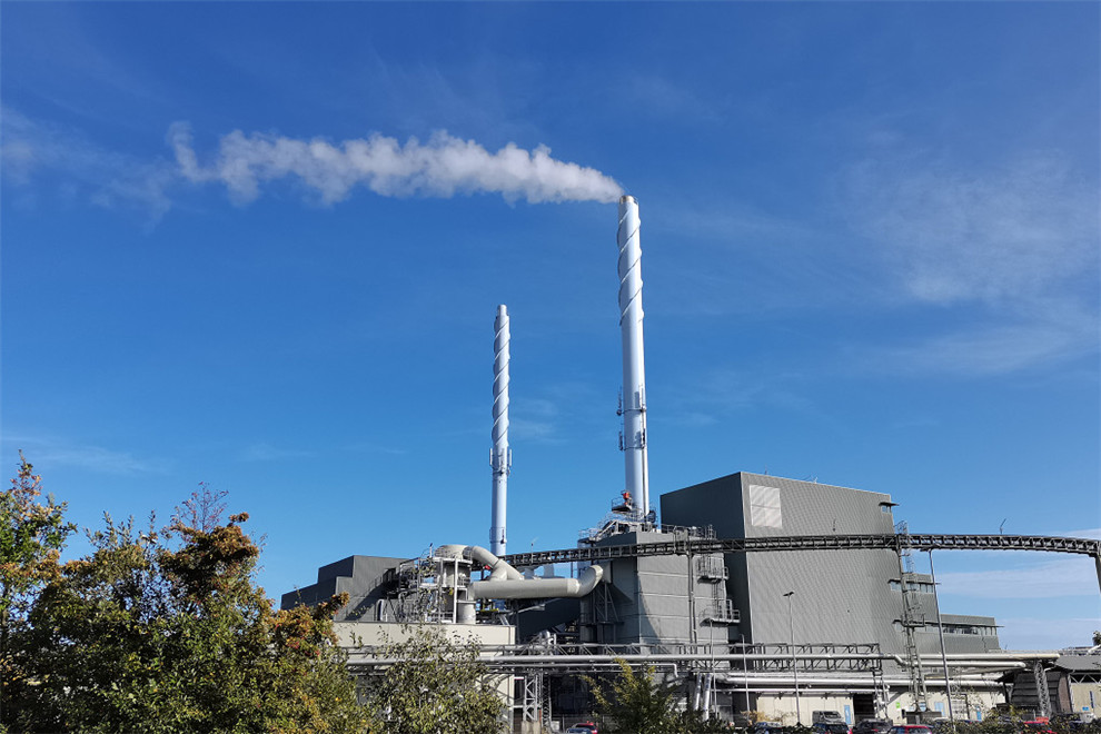 Koge Heating Plant in Copenhagen, Denmark 12000kW Steam Absorption Heat Pump