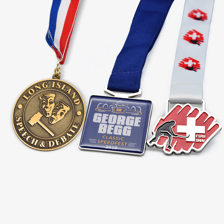 Customized Logo Factory Wholesale Printing Epoxy Sticker Medal Award Honor Medal Featured Image