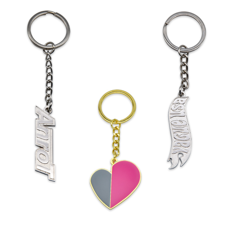 Wholesale Price China Customized3d Keychain - Custom High Quality Soft Hard Enamel Metal Keychain  – Deer Gift