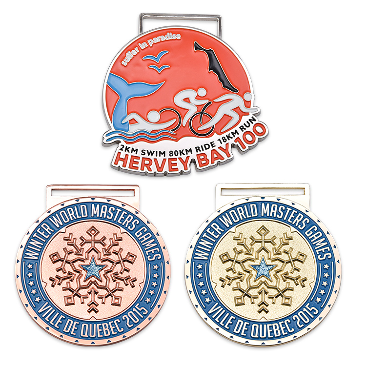 Factory wholesale Miraculous Medal - Factory Wholesale Custom Design Zinc Alloy Race Match Marathon Running Sports Medal – Deer Gift