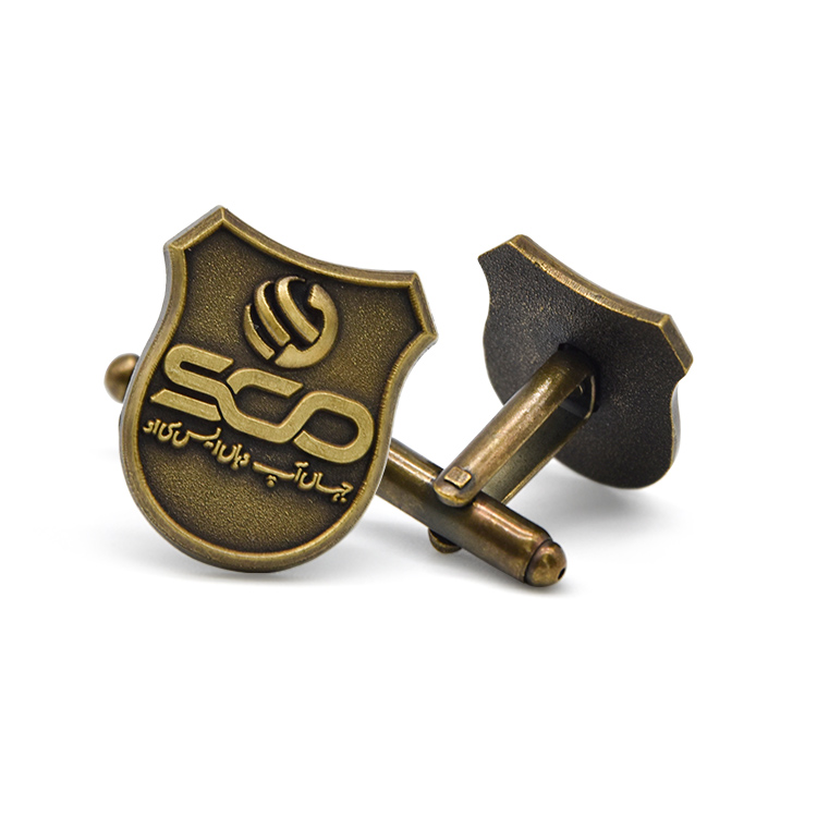 Anti Brass Cuff links and Lapel Pin Gift Set Featured Image