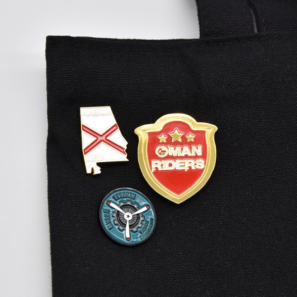 Manufacturer Personalized Customize Material Hard Enamel Brand Metal Soft Badge Pins