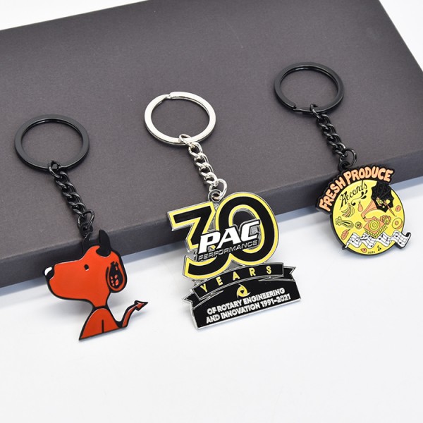 Custom Best Items High Quality Metal Keychains For Promotional