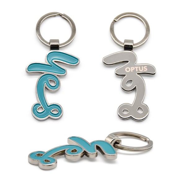 Personalized Custom Wholesale Metal Logo Keychain For Pomotion