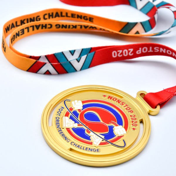 Medal Manufactures Cheap Price Gold Plated Custom Made Metal Sports Race Award Medals