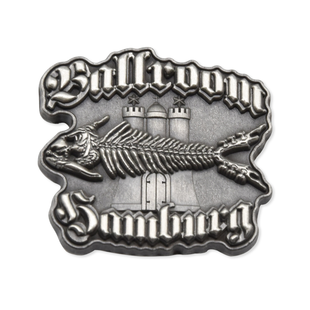 Custom Antique Tin Antique Copper Lapel Pin Badge Featured Image