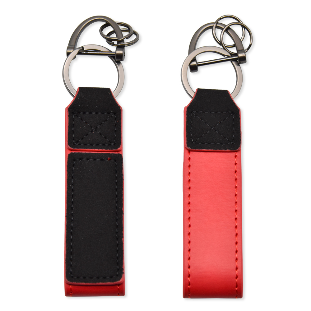 Well-designed Cute Self Defense Keychain - Leather Keychain Metal Keychain Custom PU Leather Key Chains – Deer Gift