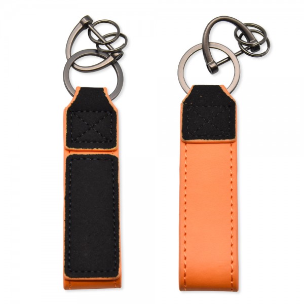 Leather Keychain Metal Keychain Custom PU Leather Key Chains