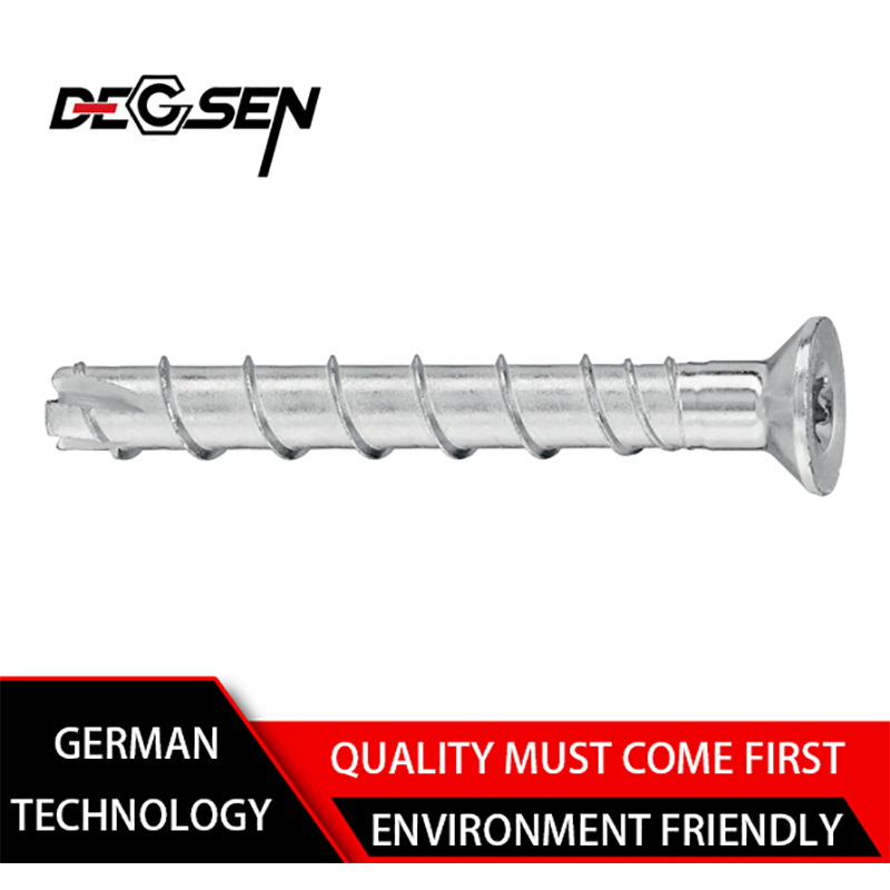 OEM Factory for Screwing Timber To Concrete - Csk Concrete Self Tapping Undercut Bolt, zinc Plated, Hdg Coating For Concre – Gusen